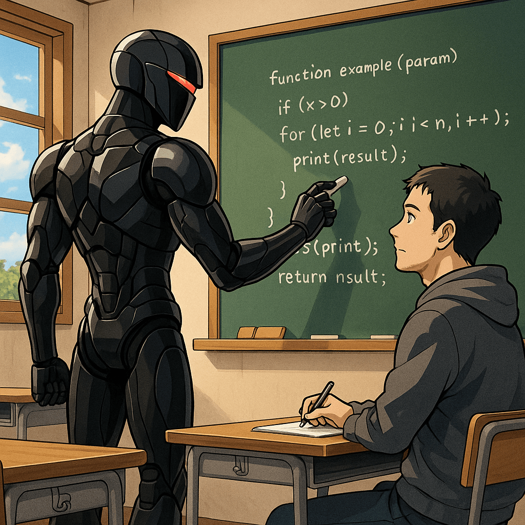 Eightにコーディングを教えるKITT先生