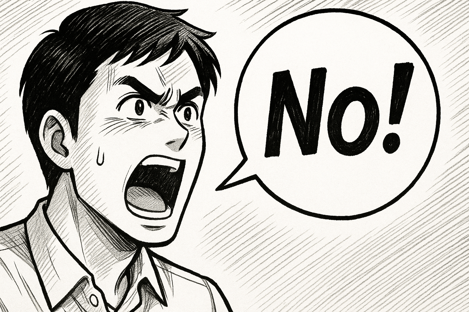 No!とはっきり言いましょう。