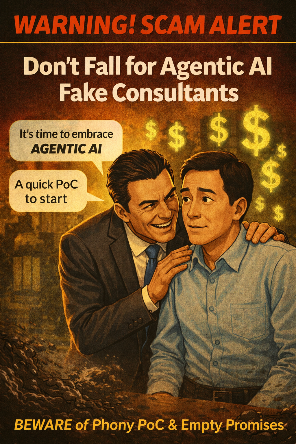 エージェントAI詐欺にご注意